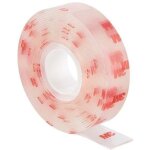 Scotch double face transparent 3m x 19mm fix 3m transparent