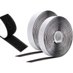 Scratch autocollant double face 5 m x 20 mm, hook loop rubans ruban adh�sif puissant � crochets et boucles ...