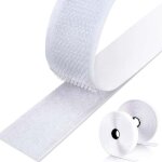 Scratch autocollant double face 8m, bande scratch adh�sif bande agrippantes adh�sives autocollant pour ...