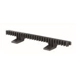Scs sentinel ? cr�maill�re pour portail coulissant 34 cm ? acier renforc� ? rail dent� pour ouverture ...