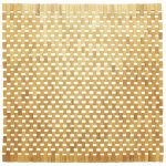 Sealskin woodblock tapis de bain 60x60cm teck marron