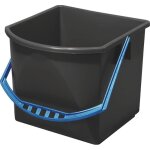 Seau 17 l plastique noir pour chariot nettoyage 9000 472 060 - 064