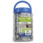 Seau de 500 cheville à frapper avec vis 6x40 acier zingué - 1 pièce Seau de 500 cheville à frapper avec vis 6x40 acier zingué - 1 pièce
