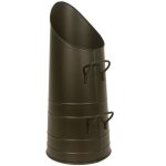 Seau � cendre en m�tal noir