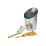 Qem - seau � cendre + pelle + balayette