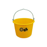 Banyo - seau de chantier 20l jaune accrochable tüv emballage : 5 pces Banyo - seau de chantier 20l jaune accrochable tüv emballage : 5 pces