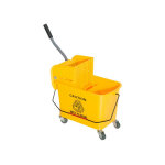 Mh - seau essoreur pour nettoyage amovible jaune