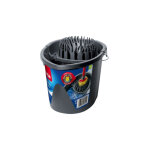 Vileda ? seau - essoreur 7l gris ? essorage rapide avec syst�me wring & go ? polypropyl�ne pour nettoyage ...