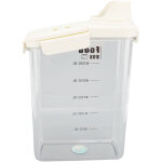 Seau �tanche de cuisine avec minuteur, grand contenant de stockage pour c�r�ales, bo�te � farine �tanche ...