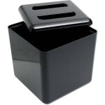 Seau � gla�ons carr� noir - 4l