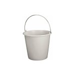 Aluminium et plastique - aluminium et plastiq - seau mnage 5l blanc