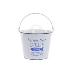 Seau métallique bouteille poissons bco - 25x24x20cm Seau métallique bouteille poissons bco - 25x24x20cm