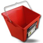 Kibros - seau peinture expert 250 rouge asym�trique plan inclin� - a l'unit� - seau 8 litres