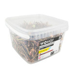 Seau - avantage vis agglom�r� jaune zingu� 5, 0 x 70 mm torx 20