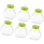 Seb - lot de 6 bouteilles pour yaourt � boire