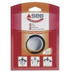 Seb ? joint silicone pour autocuiseurs 4, 5 / 6l ? diam�tre 220 mm ? �tanch�it� optimale pour cuisson ...
