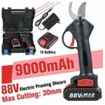 S�cateur �lectrique portatif 21 v avec sac de transport - batterie au lithium rechargeable et chargeur ...