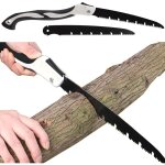 S�cateur t�lescopique 210 mm avec lames de rechange, scie � main pliable avec verrouillage de s�curit�. ...