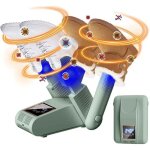 Seche chaussure electrique, seche bottes, s�che - gants, support r�glable � 180�, minuterie intelligente, ...