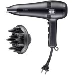 Sèche - cheveux avec cordon rétractable automatique, sèche - cheveux avec diffuseur et concentrateur ... Sèche - cheveux avec cordon rétractable automatique, sèche - cheveux avec diffuseur et concentrateur ...