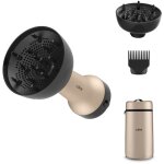 S�che - cheveux diffuseur 700w dor� / noir - calor - cv7d30c0