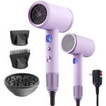 Sche - cheveux professionnel, sche - cheveux ionique haute vitesse 1875 w avec diffuseur / concentrateur ...