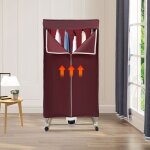 S�che - linge 1200 - 1500 w, 60 - 70 �c, sans motif, �cran tactile pliable, s�che - linge portable sp�cialemen ...