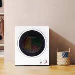 S�che - linge 220 v, mod�le carr�, avec bouton m�canique � droite, structure en plastique, porte transparente ...