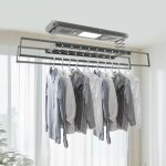 S�che - linge �lectrique mural et plafond avec t�l�commande, charge maximale: 35kg, etendoir �lectrique ...