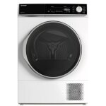 S�che - linge pompe � chaleur 12kg 59. 6cm blanc - sharp - kd - nhb2s7gwe - fr