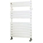 S�che serviettes blanc � eau chaude 80 x 50 cm 412 w xilo irsap