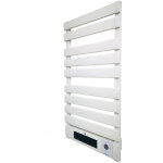 Purline - sche - serviettes lectrique aluminium blanc display led 1500w