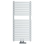 Hudson reed ? s�che - serviette �lectrique blanc 83, 5 x 40 cm ? puissance 304w ? raccordement chauffage ...