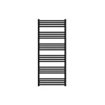 Sche serviette radiateur - matisere - sche - serviette lectrique noir de 1380mm de haut et 600mm de ...