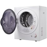 S�cheur � aspiration 2. 5 kg avec chauffage c�ramique ptc et tambour acier inoxydable, minuterie 200 ...