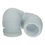 Schoir d'vacuation du tube 6000x150 mm blanc flexible