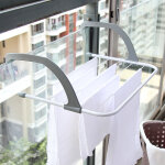 S�choir � linge r�glable et pliable pour chauffage et balcon
