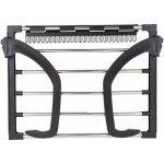 Osqi ? s�choir � linge mural repliable en acier inoxydable ? pour int�rieur et ext�rieur ? design compact ...