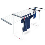 Relaxdays - schoir  linge sur pied rtractable pour usage intrieur extrieur tendoir  vtements ...
