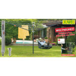 Juwel - s�choir parapluie futura elegant xxl lift, r�glage en hauteur, 5 - 6 remplissages de machine ...