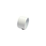 1 embout tringle a rideau bouchon  20 mm coloris - blanc