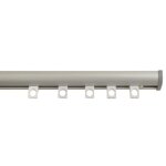 Secodir - decorail - tringle rail pour rideau en aluminium l. 1 m coloris - nickel Secodir - decorail - tringle rail pour rideau en aluminium l. 1 m coloris - nickel