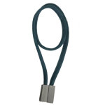 Jonquera - embrasse rideau textile aimant�e sans per�age coloris - p�trole