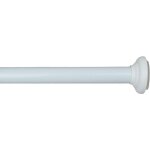Secodir - tringle � rideau entre 2 murs �20 60 � 90 cm coloris - blanc