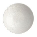 Secret de gourmet - lot de 6 assiettes creuses 'atelier' 19cm cr�me