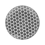 Secret de gourmet - lot de 6 assiettes creuses 'bohemia rond' 20cm noir