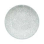 Secret de gourmet - lot de 6 assiettes creuses 'jasmin' 20cm bleu