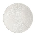 Secret de gourmet - lot de 6 assiettes � dessert 'atelier' 20, 5cm cr�me