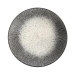 Secret de gourmet - lot de 6 assiettes � dessert 'atelier' 20, 5cm gris