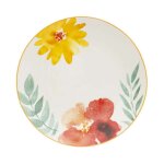 Secret de gourmet - lot de 6 assiettes  dessert 'margaux' 19cm multicolore